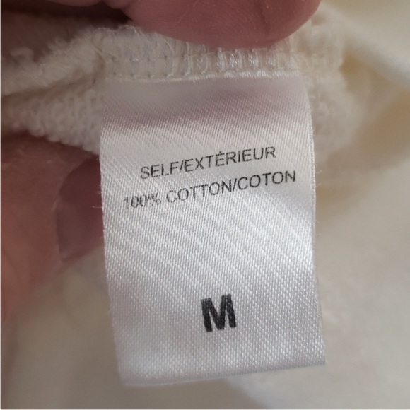 LoveShackFancy Cream Ruffle Sweatshirt - Picture 6 of 7